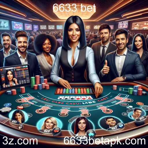 Experiência de Casino Ao Vivo na 6633 bet